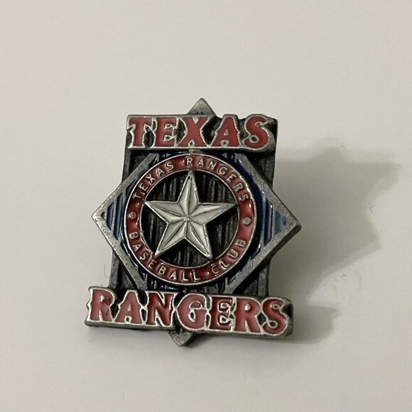 Vintage MLB Texas Rangers Baseball Souvenir Pin - Picture 7 of 7
